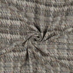 Tissu tricoté jacquard - noir