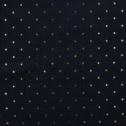 Babycord GOLD DOT - dark blue