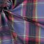 Tissu de coton YARN DYED CHECK Lurex - violet