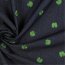 JEANS Embroidered CLoveR - indigo blue