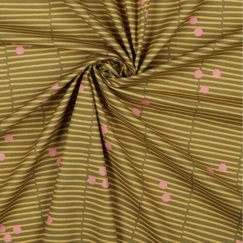FINE POPLIN BROKEN STRIPE - VERT