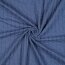 JERSEY TRAPUNTATO A RIGHE - JEANS