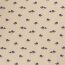 Interieurstoff Panama Blauwal - natur - creme