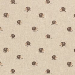 Interieurstoff Panama Igel - natur - creme
