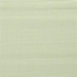 Bavlněná poplínová příze barvená Vichy kostka 2mm - jarní zelená