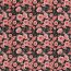 Softshell Digital Pink Roses - zwart