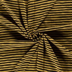 Alpine fleece stripe bee - černá/žlutá
