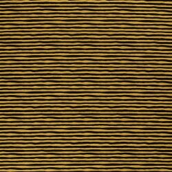 Abeja de rayas de vellón alpino - negro/amarillo