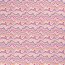 Alpský fleece divoké barevné linie - studená měkká růžová
