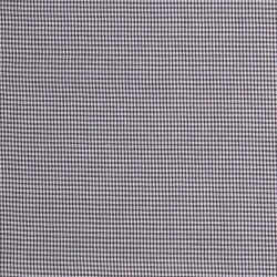 Cotton poplin yarn-dyed Vichy check 2mm - steel grey
