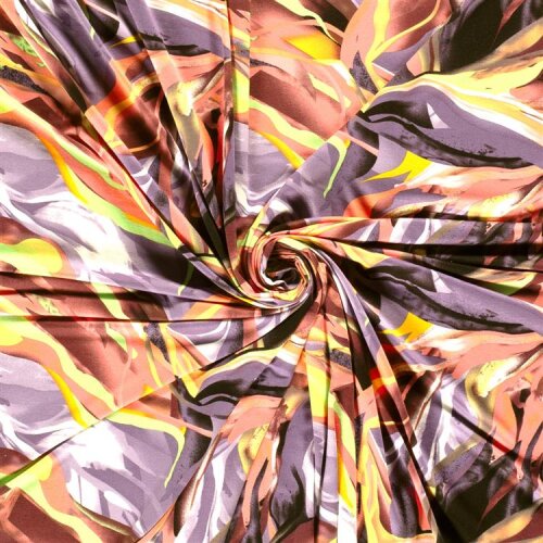 Viskose Blütenmeer - softlila
