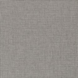 Baumwollpopeline garngefärbt Vichy Karo 2mm - schwarz