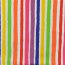 French Terry colourful block stripes - cream