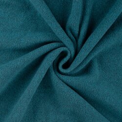 Antipilling Fleece *Lisa* - petrol meliert