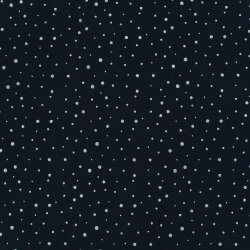 Muslin dots - dark blue