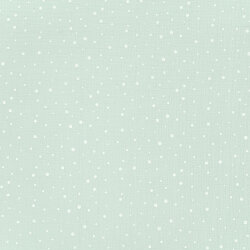 Muslin dots - light mint