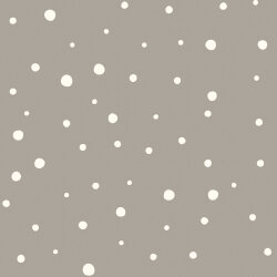 Muslin dots - beige grey