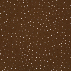 Muslin dots - chocolate brown