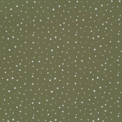 Muslin dots - soft fir green