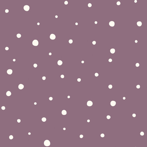Muslin dots - old berry