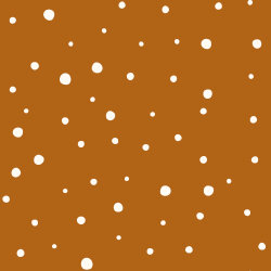 Muslin dots - caramel