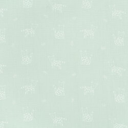 Muslin panther - light mint