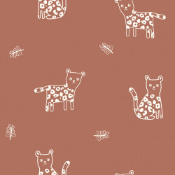 Muslin panther - red-brown