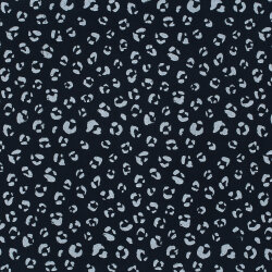 Muslin panther spots - dark blue