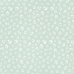 Muslin panther spots - light mint