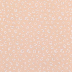 Muslin panther spots - salmon pink