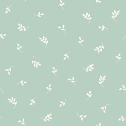 Muslin twigs - light mint