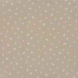 Ramoscelli di mussola - grigio beige