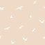 Uccelli in mussola - beige rosa