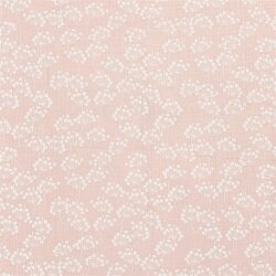 Mousseline Pissenlit - rose antique