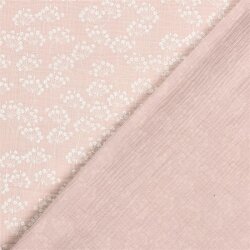 Mousseline Pissenlit - rose antique