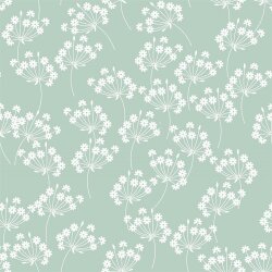 Muslin dandelion - mint green