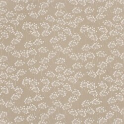 Mousseline paardenbloem - beige grijs