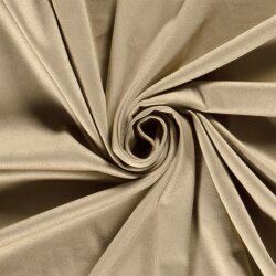 Wildlederimitat Uni - beige