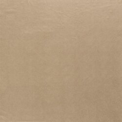 Wildlederimitat Uni Metallik - hellbeige