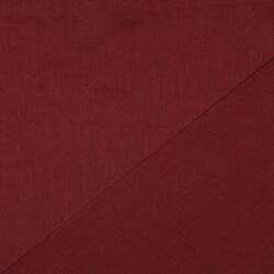 Prané plátno 170 gm2 - BORDEAUX