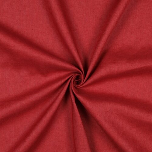 LINEN WASHED 170 gm2 - WINE RED