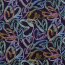 Babycord Digital coloured hearts - dark purple