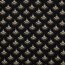 Babycord glitter fan - black