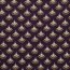 Babycord glitter fan - dark purple