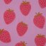 Musselin Erdbeeren - hellkaltpink