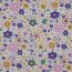 SWEAT MELANGE GLITTER FLOWERS - ECRU MELANGE