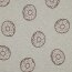 Baumwolljersey Glitzer Donuts - cremegrau meliert