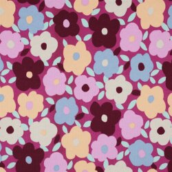 JOGGING FLOWERS - FUCHSIA