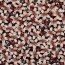 ROSELLA STRETCH BLOEMEN - BORDEAUX