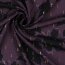 VISCOSE LUREX DIGITAL FLOWERS - VIOLET